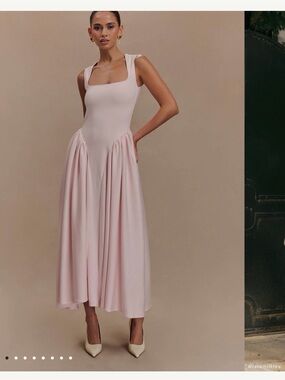 Meshki Scuba Jersey Midi Dress